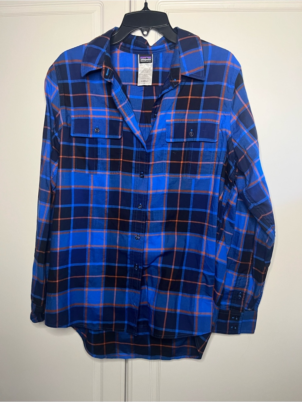 Patagonia Featherstone Shirt Blue Plaid - Picture 4 of 12